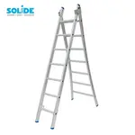 Solide Solide combination ladder 2x7 rungs C07 | Professional Industrial Ladder