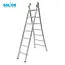 Solide Solide combination ladder 2x7 rungs C07 | Professional Industrial Ladder