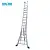 Solide Echelle transformable Solide 2x14 échelons