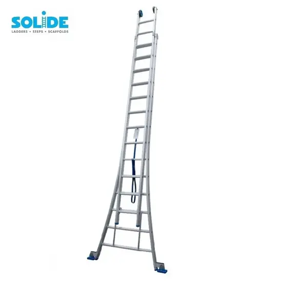 Solide Solide combination ladder 2x14 rungs C14 | Professional Industrial Ladder