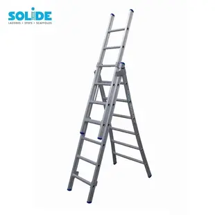 Solide omvormbare ladder 3x6 sporten