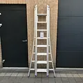 Solide Solide reformladder 3x8 sporten D08 | Professionele Industriële ladder