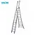 Solide Solide omvormbare ladder 3x12 sporten
