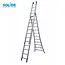 Solide Solide omvormbare ladder 3x12 sporten