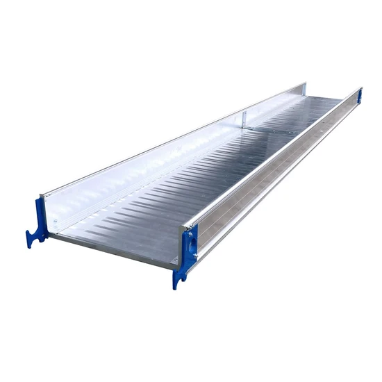 ASC ASC passerelle de travail en aluminium 6 m