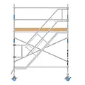 ASC ASC échafaudage d'escaliers 135 x 250 hauteur travail 4 m
