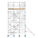 ASC Echafaudage d'escaliers 135 x 250 hauteur travail 6 m