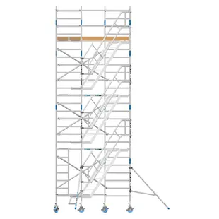ASC scaffold stair tower 135 x 250 x 8 m working height