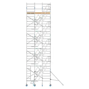 Echafaudage d'escaliers 135 x 250 hauteur travail 10 m