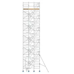 Echafaudage d'escaliers 135 x 250 hauteur travail 12 m