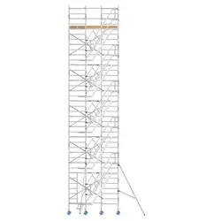 Scaffold stair tower 135 x 250 x 12 m working height