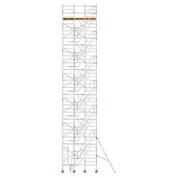 Scaffold stair tower 135 x 250 x 14 m working height