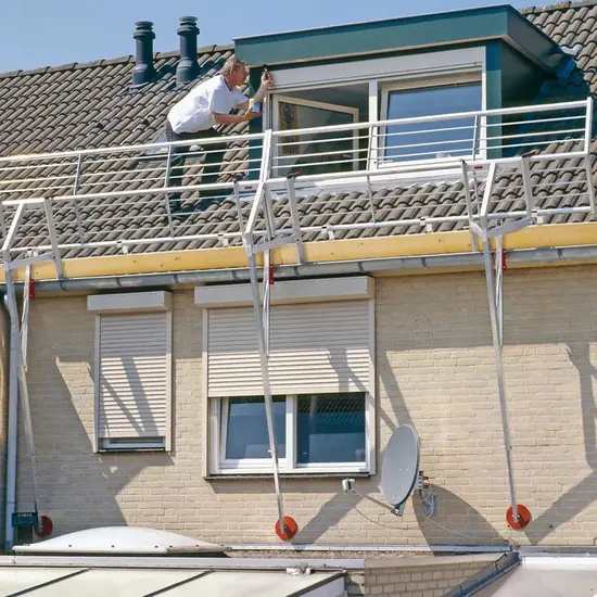 Roof Safety Systems RSS protection de bord de toit 6 mètres | Sécurité antichute EN 13374 Classe C