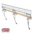 Roof Safety Systems RSS protection de bord de toit 9 mètres | Sécurité antichute EN 13374 Classe C