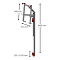Roof Safety Systems RSS sloping roof stanchion