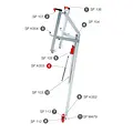 Roof Safety Systems Montant RSS toit incliné