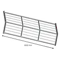 Roof Safety Systems RSS toit incliné barrière 3 m