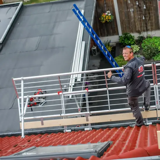 Roof Safety Systems Plinthe 3 m RSS toit incliné