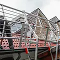 Roof Safety Systems RSS protection de bord de toit 18 mètres | Sécurité antichute EN 13374 Classe C
