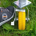 Roues d'échafaudage de jardin ensemble | Roues d'échafaudage pour sols meubles