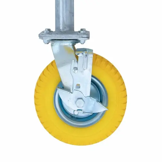 Garden scaffold wheels set