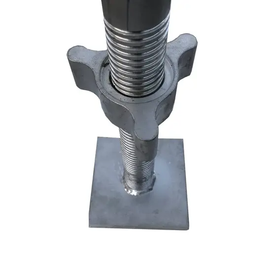 ASC Pied d'échafaudage réglable en aluminium