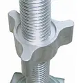 ASC ASC roue d'échafaudage 200 mm avec socle en alu nylon