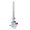 Euroscaffold Steigerwiel 200 mm met alu spindel 800 Kg nylon