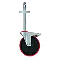 Euroscaffold Roue d'échafaudage 200 mm avec socle en acier polyamide