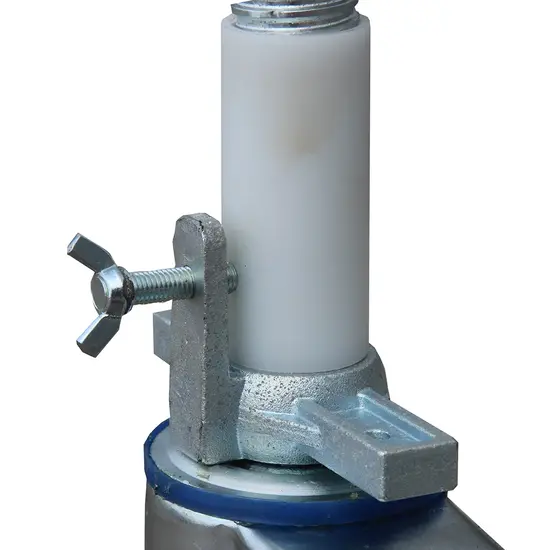 ASC ASC roue 200 mm avec socle en acier 375 kg polyamide