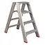 Jumbo Jumbo SuperPRO double sided step ladder 2x4 steps