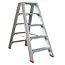 Jumbo Jumbo SuperPRO double sided step ladder 2x5 steps