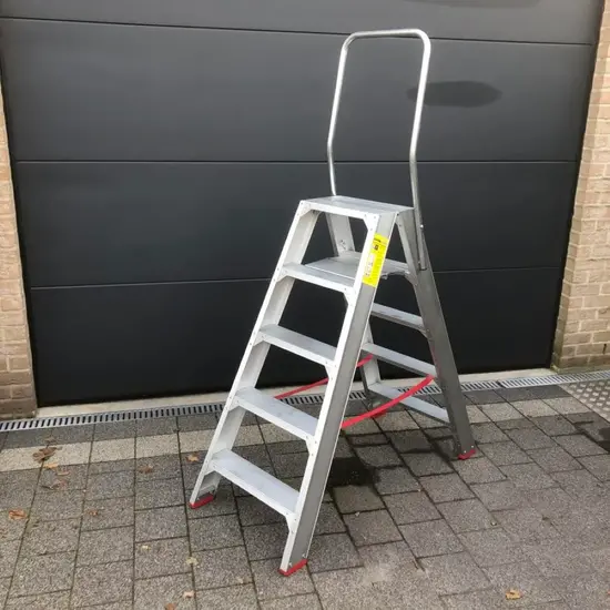 Jumbo Escabeau double Jumbo SuperPRO 2x5 marches