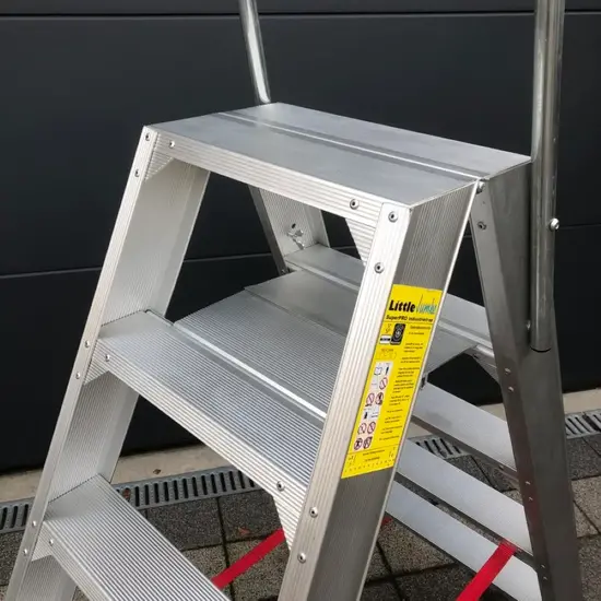 Jumbo Escabeau double Jumbo SuperPRO 2x5 marches