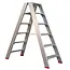 Jumbo Jumbo SuperPRO double sided step ladder 2x6 steps