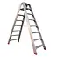 Jumbo Escabeau double Jumbo SuperPRO 2x8 marches | Professionnel