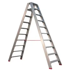 Jumbo SuperPRO double sided step ladder 2x10 steps