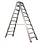 Jumbo Jumbo SuperPRO double sided step ladder 2x10 steps