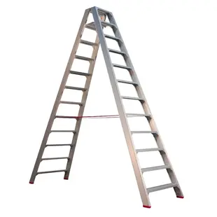 Jumbo SuperPRO double sided step ladder 2x12 steps