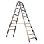 Jumbo Jumbo SuperPRO double sided step ladder 2x12 steps