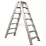 Little Jumbo Jumbo SuperPRO double sided step ladder 2x7 steps