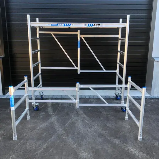 ASC ASC foldable mobile scaffold tower A-Line working height 3.85 m