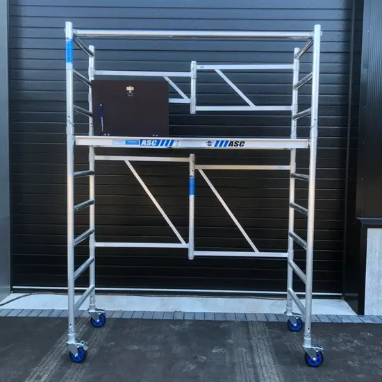 ASC ASC foldable mobile scaffold tower A-Line working height 3.85 m
