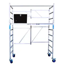ASC foldable mobile scaffold tower A-Line working height 3.85 m