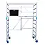 ASC ASC foldable mobile scaffold tower A-Line working height 3.85 m