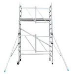 ASC Echafaudage pliant A-Line hauteur de travail 4,75 m + 2 stabilisateurs