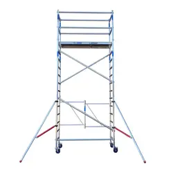 A-Line foldable mobile scaffold tower working height 5.85 m