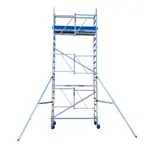 ASC A-Line foldable mobile scaffold tower working height 6.50 m