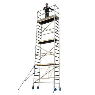 A-Line foldable mobile scaffold working height 8 m