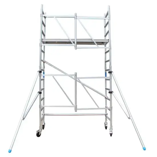 ASC ASC folding scaffold 90x190 working height 4,7 m + 2 outriggers